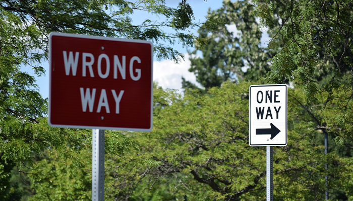 Wrong Direction Detection